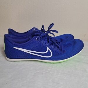 Nike Zoom Mamba 6 Track Field Distance Racer Blue Spikes DR2733-400, Mens 9.5
